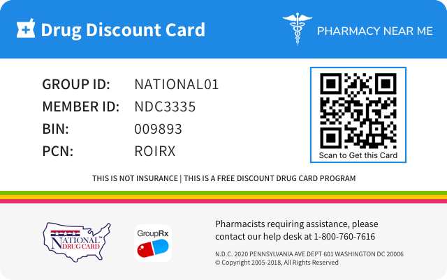Drug Discount Card - Pharmacy Near Me Prescription Discount Card